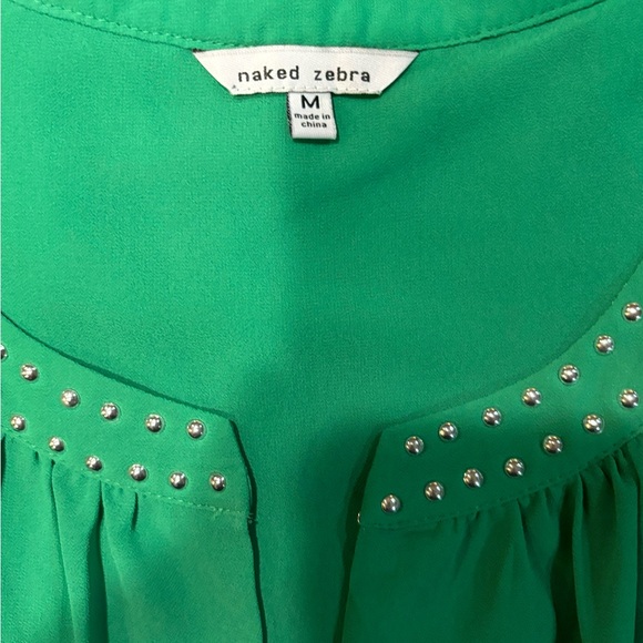 Women’s V-neck, Sleeveless Blouse, Lining inside - Picture 3 of 4